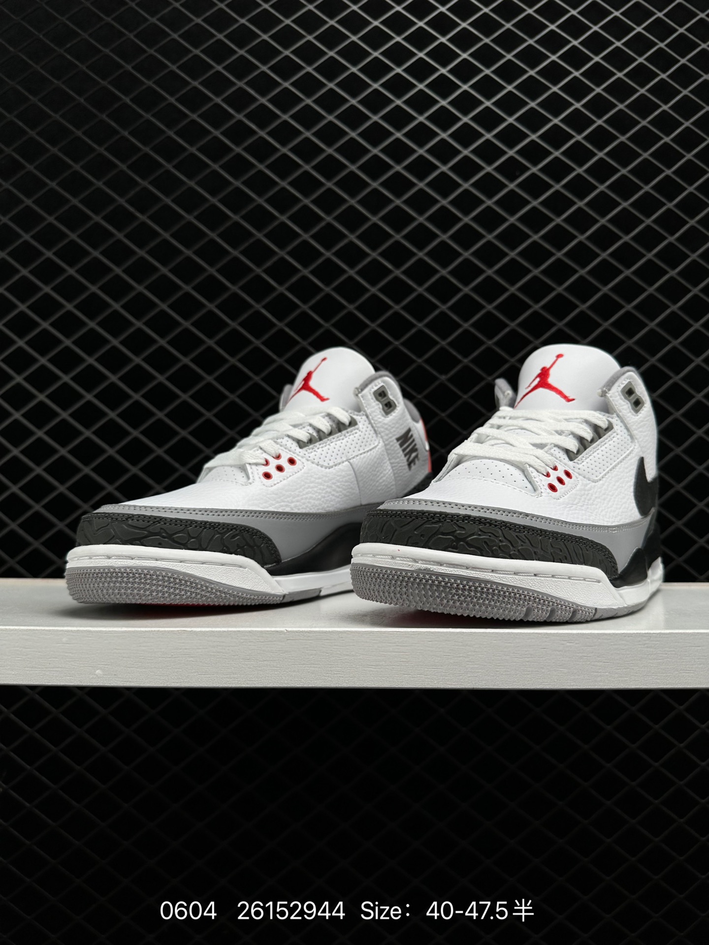 Air Jordan 3 Retro NRG JTH Tinkerk Hatfield